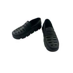 Cole Haan Rubber Loafers Zerogrand Grand 360 All Day Black Flexible Mens Size 13